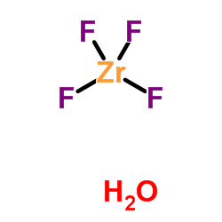 Zirconium(IV) fluoride hydrate Structure