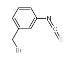 3-(溴甲基)苯基异硫氰酸酯结构式