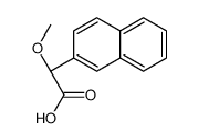 (R)-α-甲氧基-2-萘乙酸结构式