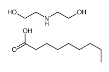 nonanoic acid-2,2'-iminodiethanol (1:1)结构式