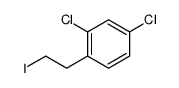 2,4-dichloro-1-(2-iodoethyl)benzene Structure