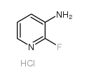 2-氟吡啶-3-胺盐酸盐结构式