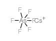 cesium,hexafluoroarsenic(1-)结构式