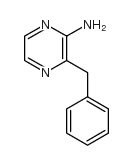 2-氨基-3-(苯基甲基)-吡嗪结构式