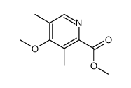 Methyl 4-Methoxy-3,5-dimethylpicolinate Structure