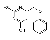 6-(phenoxymethyl)-2-sulfanylidene-1H-pyrimidin-4-one Structure