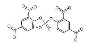 bis(2,4-dinitrophenyl)phosphate Structure