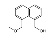 [8-(methoxymethyl)naphthalen-1-yl]methanol结构式