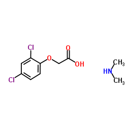 2,4-二氯苯氧乙酸二甲胺盐结构式