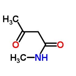 N-甲基乙酰基乙酰胺结构式