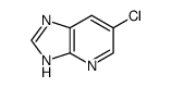 1H-IMIDAZO[4,5-B]PYRIDINE, 6-CHLORO- Structure