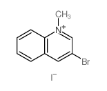 3-bromo-1-methyl-quinoline结构式