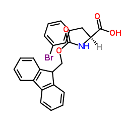 (S)-2-((((9H-芴-9-基)甲氧基)羰基)氨基)-3-(3-溴苯基)丙酸图片