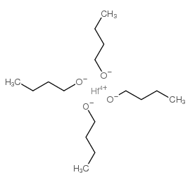 HAFNIUM N-BUTOXIDE structure