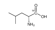 D-LEUCINE, [1-14 C] Structure