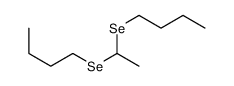 1-(1-butylselanylethylselanyl)butane结构式