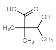 3-hydroxy-2,2-dimethylbutanoic acid Structure