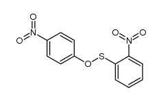 o-Nitrophenylsulfenyl-p-nitrophenolat Structure