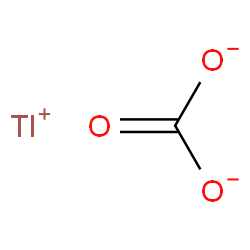 Thallium(I) carbonate structure