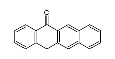 5,12-(H)-Naphthacenone结构式