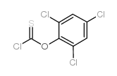 2,4,6-三氯硫代氯甲酸苯酯结构式