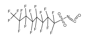 perfluoro-n-octylsulfonylisocyanate结构式