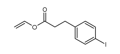 vinyl 3-(4-iodophenyl)propanoate Structure