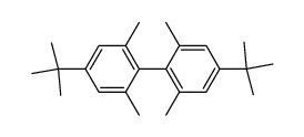 2,2',6,6'-Tetramethyl-4,4'-di-tert-butylbiphenyl结构式