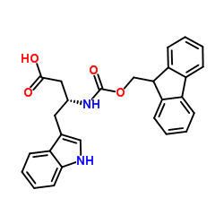 N-Fmoc-β-L-高色氨酸结构式