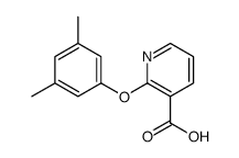 2-(3,5-dimethylphenoxy)pyridine-3-carboxylic acid Structure