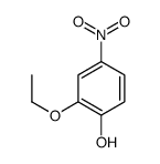 2-乙氧基-4-硝基苯酚结构式