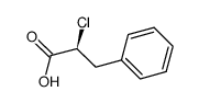 S-2-Chloro-3-phenylpropionic acid Structure