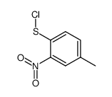 2-nitro-4-methylbenzenesulphenyl chloride结构式