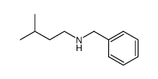 N-phenylmethyl-N-3-methylbutaneamine Structure