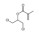 1,3-dichloropropan-2-yl 2-methylprop-2-enoate Structure