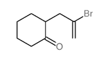 2-(2-bromoprop-2-enyl)cyclohexan-1-one结构式