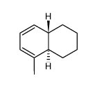 2-methyl-trans-bicyclo(4.4.0)deca-2,4-diene结构式