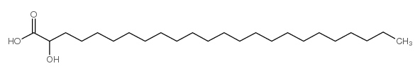 2-hydroxy Lignoceric Acid结构式