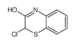 2-chloro-4H-1,4-benzothiazin-3-one结构式