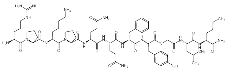 (Tyr8)-Substance P Structure