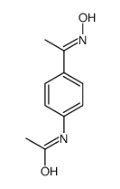 N-{4-[(1Z)-N-羟基乙酰亚胺基]苯基}乙酰胺结构式