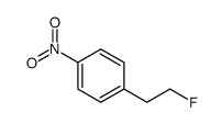 BENZENE, 1-(2-FLUOROETHYL)-4-NITRO-结构式