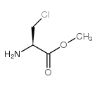 3-氯丙胺酸甲酯结构式