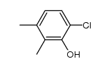 Phenol,6-chloro-2,3-dimethyl-结构式