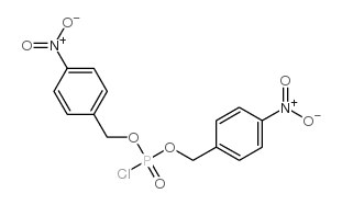 双(4-硝基苄基)氯代磷酸酯结构式