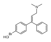 (E)-3-(4-bromophenyl)-N,N-dimethyl-3-phenylprop-2-en-1-amine,hydrochloride结构式
