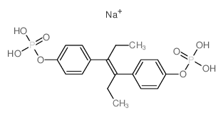 磷雌酚二钠结构式