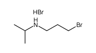 (3-bromo-propyl)-isopropyl-amine, hydrobromide Structure