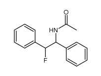 1-(N-acetylamino)-2-fluoro-1,2-diphenylethane Structure