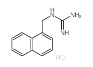 1-(Naphthylmethyl)guanidine hydrochloride结构式